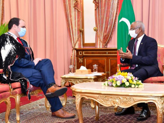 The High Commissioner of New Zealand presented his credentials to the President on Monday