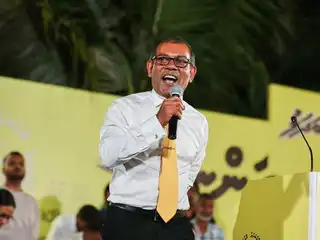 ކުރީގެ ރައީސް މުހައްމަދު ނަޝީދު "ބޮޑު ބަދަލު" ޖަލްސާގައި ވާހަކަދައްކަވަނީ