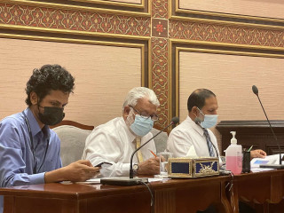 Minister of Home Affairs Sheikh Imran Abdulla (AP) was summoned to parliament on Monday