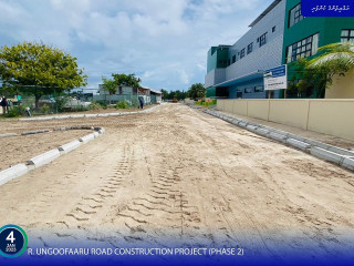 Ungoofaaru Road Construction Project