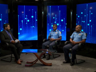 ރާއްޖެޓީވީގެ ފަލަސުރުޙީ ޕްރޮގްރާމްގައި ފުލުހުން ބައިވެރިވެވަޑައިގެން ރާއްޖޭގެ ކުށުގެ ވެށީގެ ޙާލަތާ ގުޅޭގޮތުން ވާހަކަ ދައްކަވަނީ
