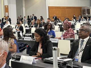 Minister of Environment, Climate Change and Technology, Aminath Shauna