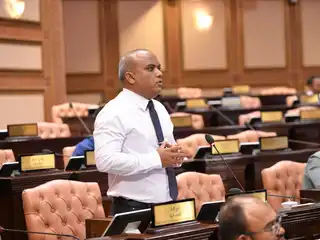 Ahmed Naseer, Member of Parliament for the Ihavandhoo constituency.