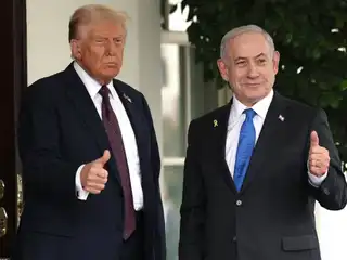 އިޒްރޭލްގެ މަސްހަލަތު ހިމާޔަތް ކުރުމަށް، ނަތަންޔާހޫ އާއި ޓްރަމްޕް މަޝްވަރާ ކުރައްވައިފި 