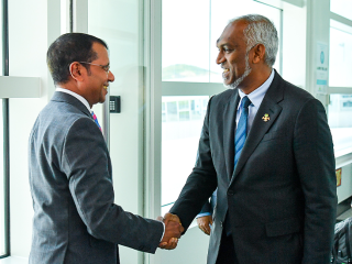 Pres. in Antigua and Barbuda for fourth SIDS Conference