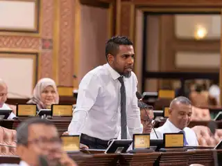 ރައްޔިތުންގެ މަޖިލީހުގެ ކަނޑިތީމު ދާއިރާގެ މެންބަރު އަމީން ފައިސަލް 