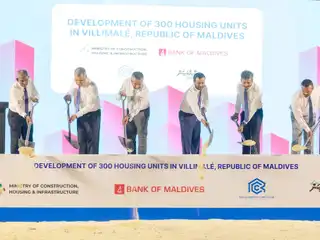 ވިލިމާލޭގައި 300 ހައުސިން ޔުނިޓްގެ ޓަވަރު އެޅުމުގެ މަޝްރޫޢުގެ ބިންގާ އެޅުމުގެ ތެރެއިން