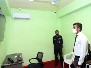 މާލެ ޖަލުގައި ހުޅުވި އައު ކޯޓު ރޫމް 