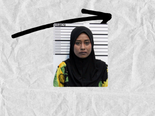 Fathimath Ali, who was arrested in connection with the case 