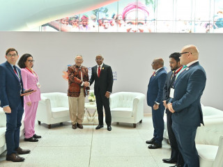 President Ibrahim Mohamed Solih and the President of Timor-Lest, Dr. José Ramos-Horta