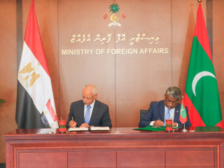 Maldives, Egypt sign MoU on cooperation in the field of diplomatic training