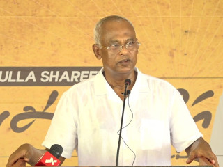 ކުރީގެ ރައީސް އިބްރާހީމް މުހައްމަދު ސާލިހު 