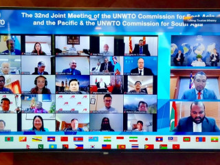 27 out of the 29 member states of UNWTO Commission for South Asia (CSA) and UNWTO Commission for East Asia & the Pacific (CAP) participated in Tuesday’s virtual Meeting