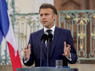 ފްރާންސްގެ ރައީސް އިމަނުއެލް މެކްރޮން