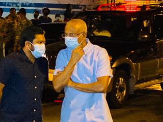 ރައީސުލްޖުމްހޫރިއްޔާ އަލިފާންރޯވި ސަރަހައްދުގެ ހާލަތު ބައްލަވާލައްވަނީ