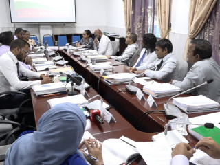 މާލިއްޔަތު ކޮމެޓީގެ ބައްދަލުވުން