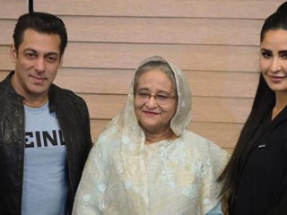 ސަލްމާން އާއި ކެޓްރީނާ، ޝޭހް ހަސީނާއާ ބައްދަލުކޮށްފި