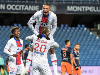 މޮންޕެލިއޭ އާއި ޕީއެސްޖީ ބައްދަލުކުރި މެޗުގެ ތެރެއިން: މި މެޗުން ޕީއެސްޖީ މޮޅުވީ 3-1 ން