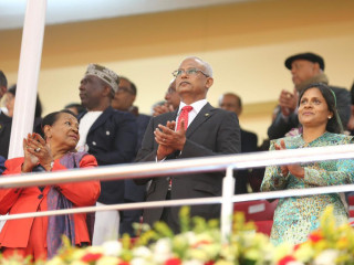 The President and First Lady are in Mauritius on invitation