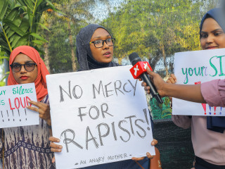 ރޭޕާއި ދެކޮޅަށް މާލޭގައި ކުރި އިހްތިޖާޖެއްގެ ތެރެއިން