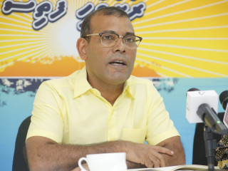 ރައްޔިތުންގެ މަޖިލިހުގެ ރައީސް މުހައްމަދު ނަޝީދު