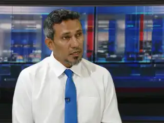 ފުވައްމުލައް ސިޓީގެ މޭޔަރ އިސްމާޢީލް ރަފީޤް ފަލަސުރުހީ ޕްރޮގްރާމްގައި ވާހަކަދައްކަވަނީ