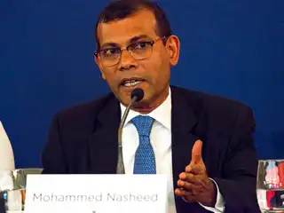 މެދުއިރުމަތީގެ ހަނގުރާމައިގެ ނުފޫޒު އިންޑިއާ ކަނޑަށް ފޯރުމަކީ ކަންބޮޑުވުމެއް: ނަޝީދު