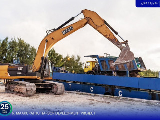 MTCC mobilizes R. Maakurathu harbor development project site