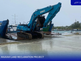L. Maavah land reclamation project  site