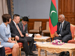 President of the Export-Import Bank of China called on President Muizzu on Tuesday