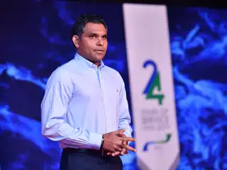 ކުރީގެ ނައިބު ރައީސް ފައިސަލް ނަސީމް.