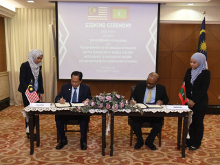 The Maldives has signed a Double Tax Avoidance Agreement with Malaysia