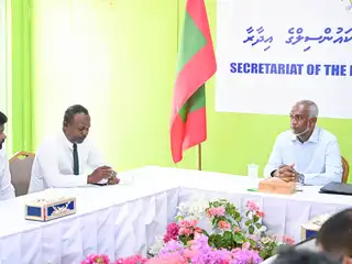 ރައީސް ޑރ. މުހައްމަދު މުއިއްޒު، މ. ކޮޅުފުށީ ކައުންސިލާ ބައްދަލުކުރެއްވުން