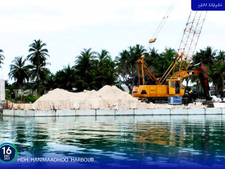 ހދ.ހަނިމާދޫ ބަނދަރު މަސައްކަތް ކުރިއަށްދަނީ