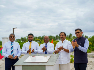 The tourism zones of Addu City Hithadhoo and Feydhoo has been inaugurated