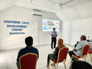 Inauguration of Southern Child Development Centre in Addu City