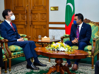 South Korean Ambassador pays a courtesy call on the Vice President