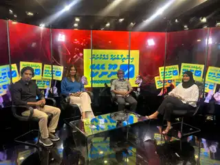 RaajjeTV's "Noonekey" campaign program. | RaajjeMV