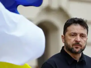 ޔުކްރެއިންގެ ރައީސް ޒެލެންސްކީ