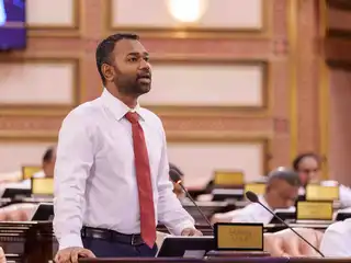 Meekail Ahmed Naseem, Member of Parliament for the South Galolhu constituency.