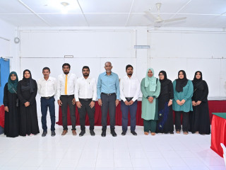 The president met members of HA. Molhadhoo council and WDC on Saturday