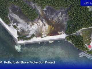 M. Kolhufushi shore protection project