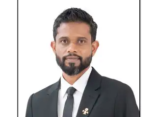 ފުވައްމުލަކު އުތުރު ދާއިރާގެ މެމްބަރު ޙަމަދު ޢަބްދުﷲ.
