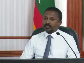 ހޯމަ ދުވަހު ބޭއްވި ނޫސްވެރިންގެ ބައްދަލުވުމުގައި، ބަންޑާރަނައިބު އަހުމަދު އުޝާމް ވާހަކަ ދައްކަވަނީ