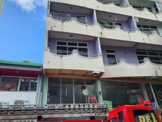 The building in which the fire broke out