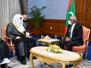 The Muslim World League Secretary-General called on the President on Monday