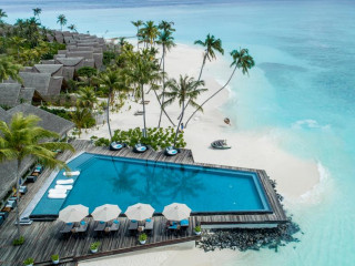 A resort of Maldives 