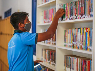 ރަސްދޫގައި ހުންނަ އއ. އަތޮޅު ތަޢުލީމީ މަރުކަޒުގެ ލައިބްރަރީ ތަރައްޤީކުރުން