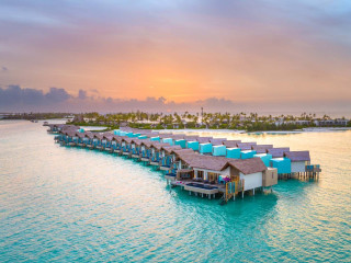 Hard Rock Hotel Maldives is one of the three resorts of Crossroads Maldives