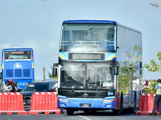MTCC bus services operating in the Greater Male' Area. | Edition.mv